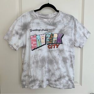 New York City Tie Dye “To All The Boys I Loved Before “ Graphic T Shirt